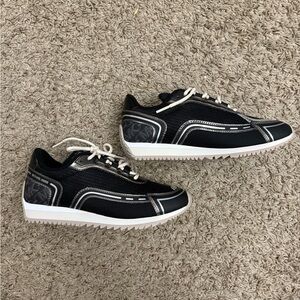 MICHAEL Michael Kors Black and White Sneakers